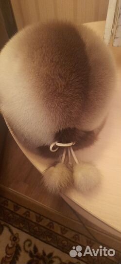 Берет женский норковый