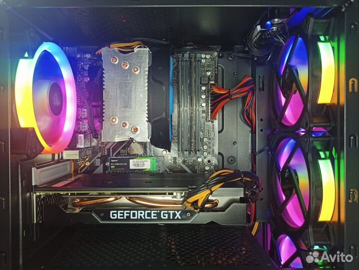 Игр пк Ryzen5-2700 GTX1660super-6Gb 16Gb nvme