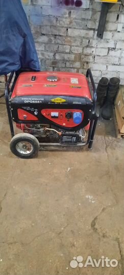 Бензиновый генератор DDE DPG6551