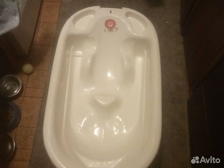 Детская ванночка для купания с горкой