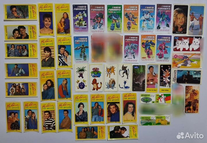 Наклейки от жвачек 90 х