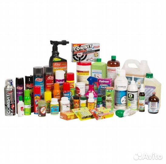 Профессиональные средства для борьбы с вредителями