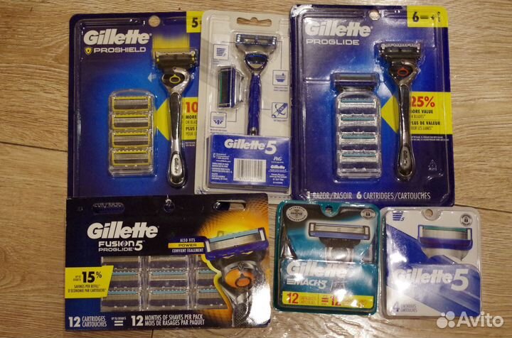 Лезвия gillette и personna USA