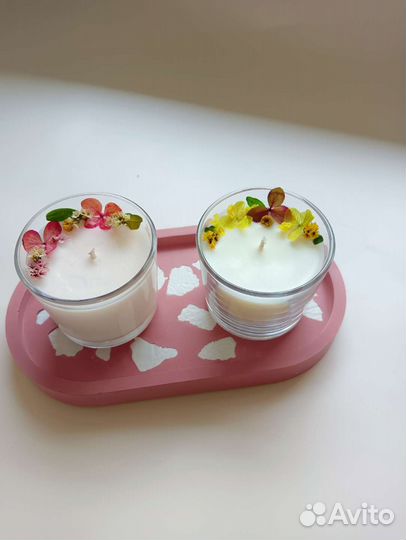 Соевые ароматические свечи