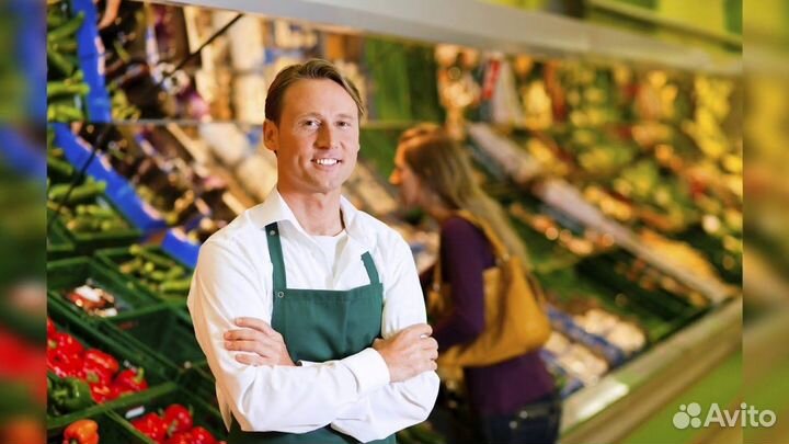 Работник торгового зала. Еженедельная оплата