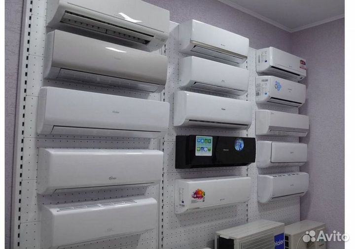 Сплит система с установкой