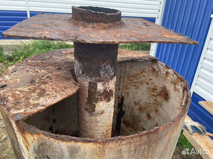 Печь для бани из трубы