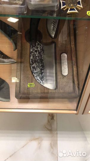 Кухонный нож топорик кизляр