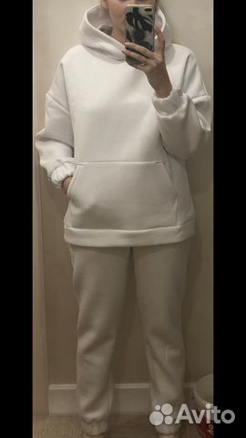 Флисовый костюм женский 46