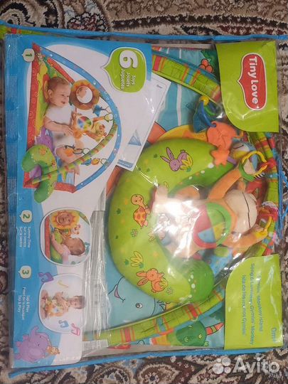 Развивающий коврик tiny love