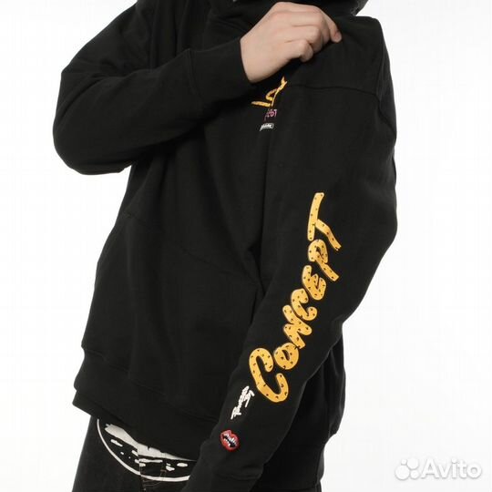 Худи Chrome Hearts sex records черное