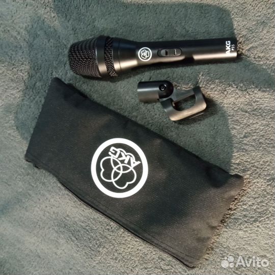 AKG P3S микрофон + шнур quik LOK MX779-5 5 метров