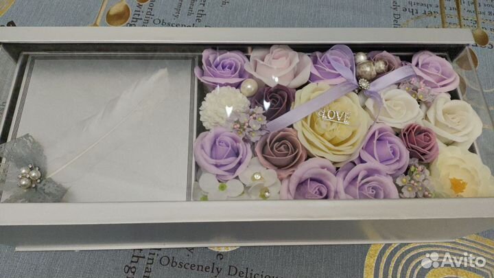 Цветы из мыла