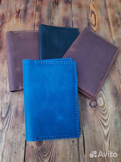 Обложка на документы/автодокументы из кожи