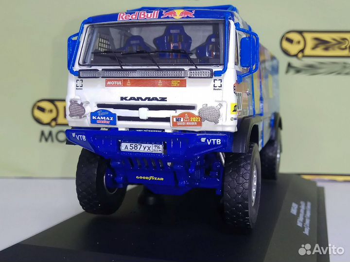 Камаз-43509 ралли Дакар-2021 №507 Сотников 1:43