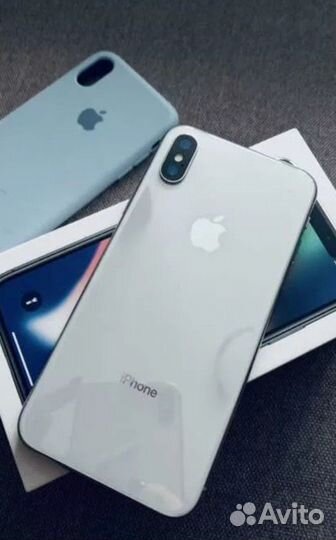 iPhone X 64 gb silver A1381