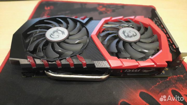 Видеокарта MSI gtx 1050 ti Gaming X 4gb