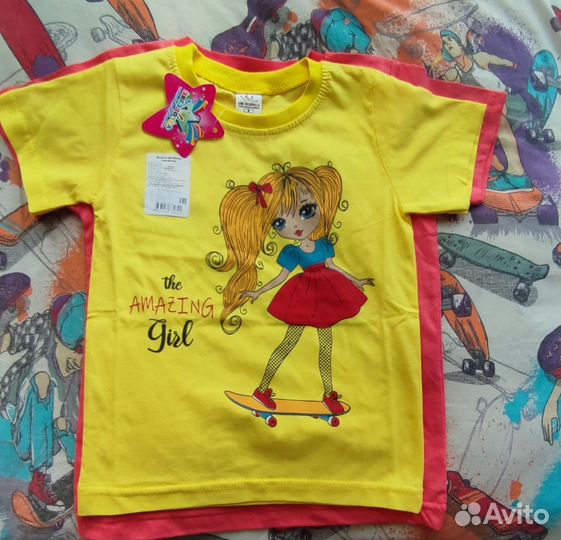 Футболки детские новые