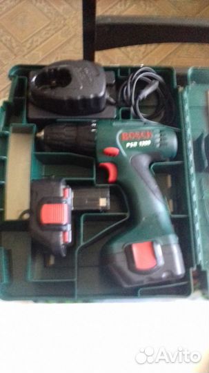 Дрель-шуруповерт аккумуляторная Bosch PSR 1200, 12