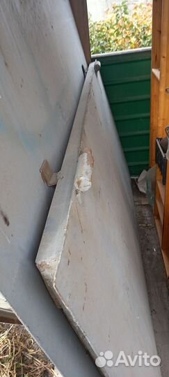 Ворота гаражные металлические бу