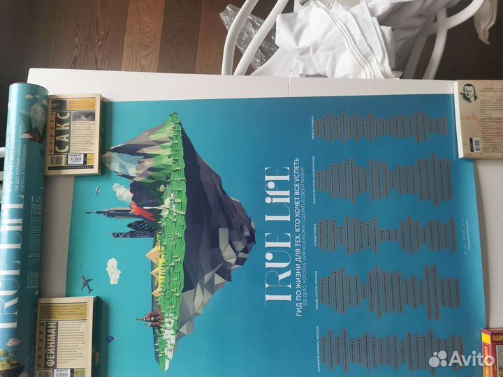 Плакат желаний, звёздная карта