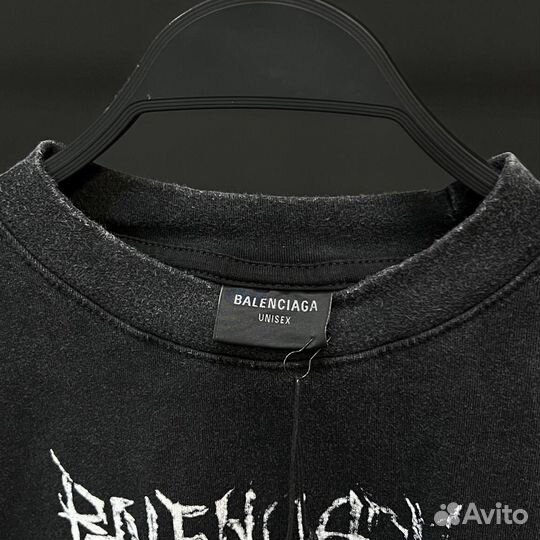 Лонгслив свитшот balenciaga оверсайз