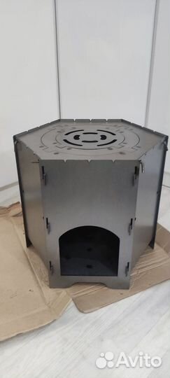 Печь для казана мангал