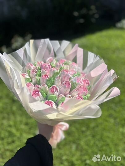 Букет из зефира