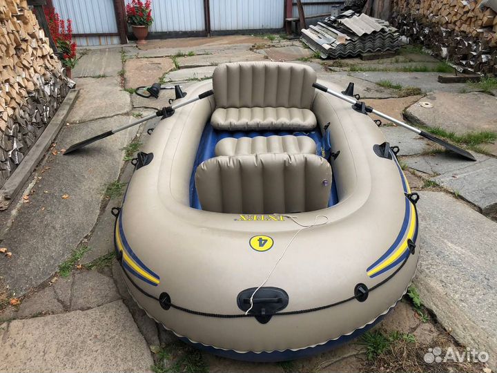 Лодка надувная intex 68324 Excursion