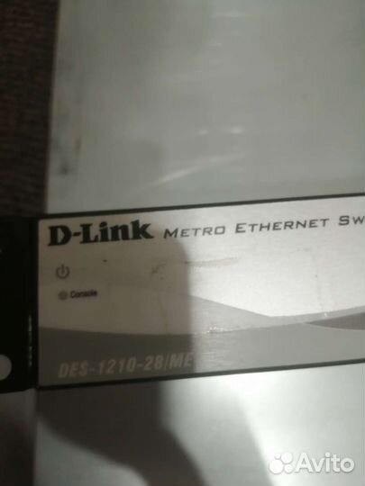 Коммутатор dlink des 1210-28me