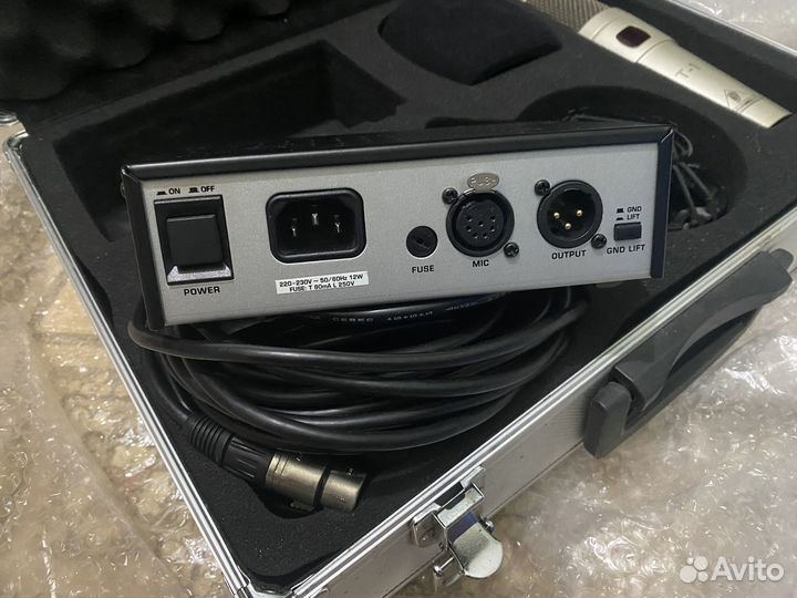 Ламповый микрофон behringer t-1