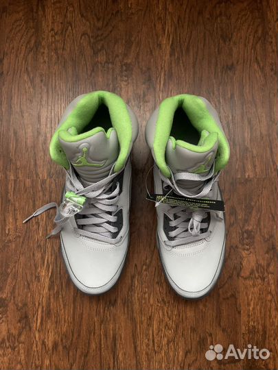 Air Jordan 5 Green Bean