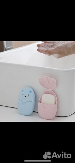 Мыло одноразовое листовое