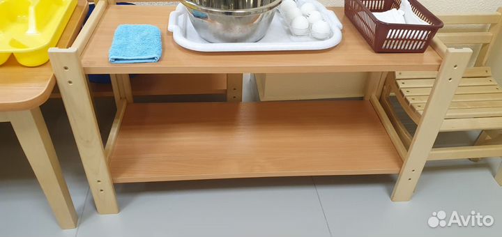 Полки для материала монтессори/стеллаж