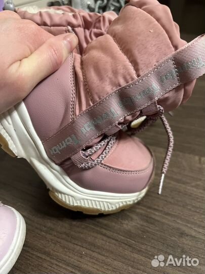 Весенняя зимняя обувь детская