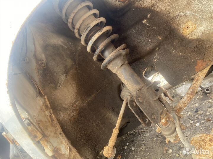 Передние стойки hafei brio