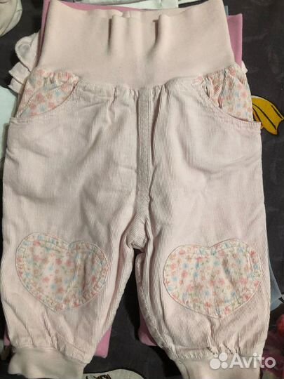 Мешок вещей на девочку 56-62