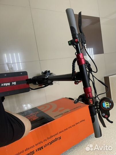 Электросамокат kugoo max speed новый
