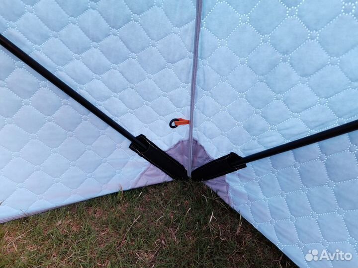 Мобильная баня-Палатка зимняя