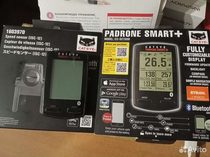 Велокомпьютер cateye padron smart+