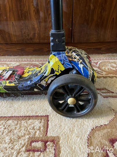Самокат детский трехколесный бу