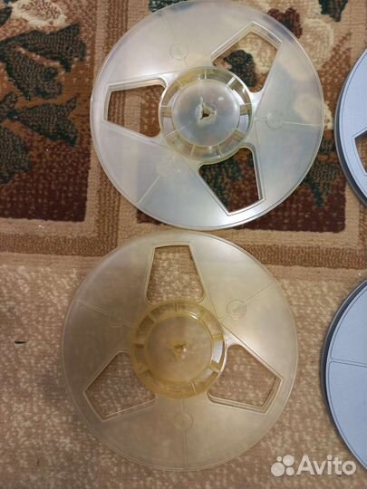Катушки 22 см для магнитофона. Ленинград