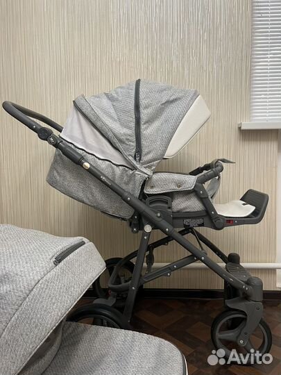 Коляска 2 в 1 adamex reggio