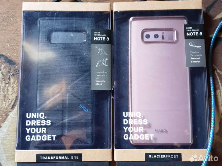Два новых чехла для samsung galaxy note 8