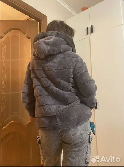 Шуба, мех бобрик