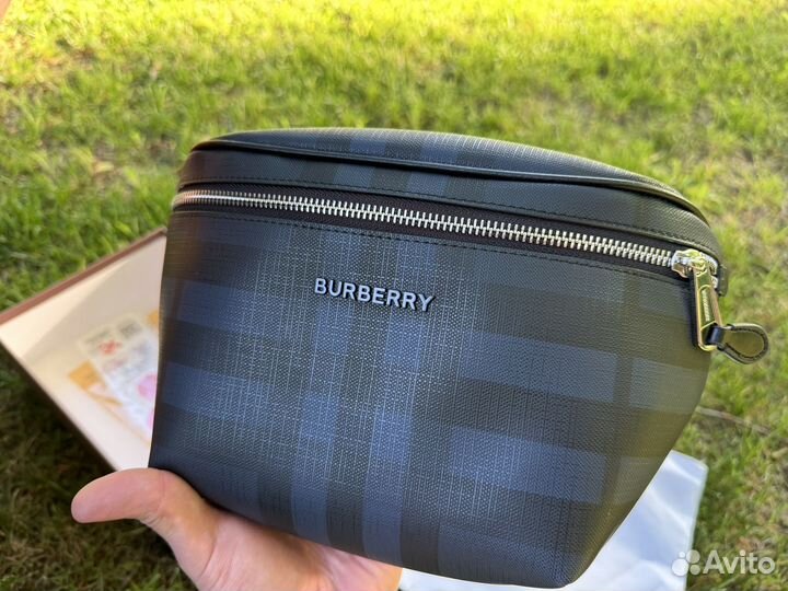 Поясная сумка мужская burberry