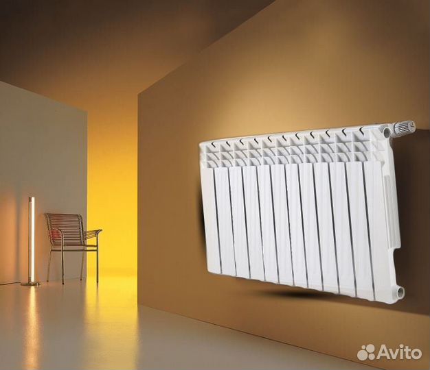 Радиатор отопления биметаллический Rommer Optima B