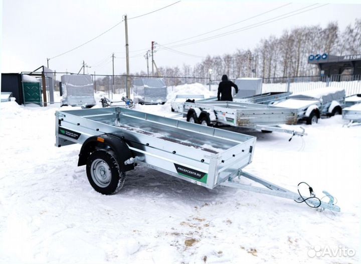 Прицеп легковой 2.5м на 1.3м Атлант усиленный