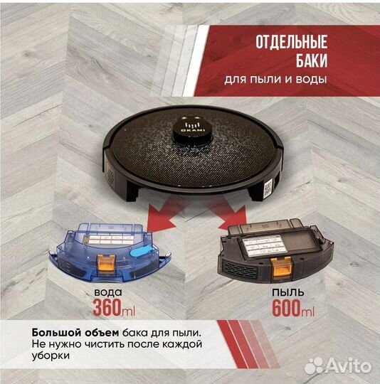 Робот пылесос моющий