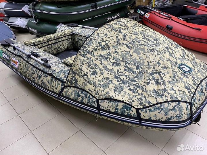 Лодка gladiator E350 (X-motors edition) камуфляж